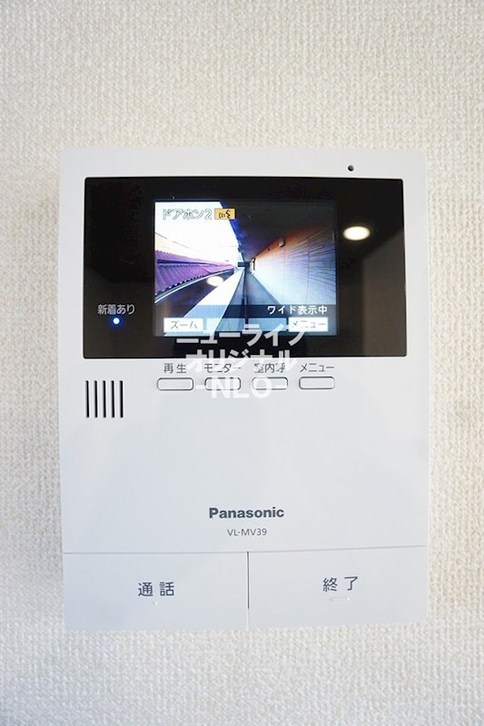 セキュリティ　事前に訪問者を確認できるTVモニターホン付きで安心♪