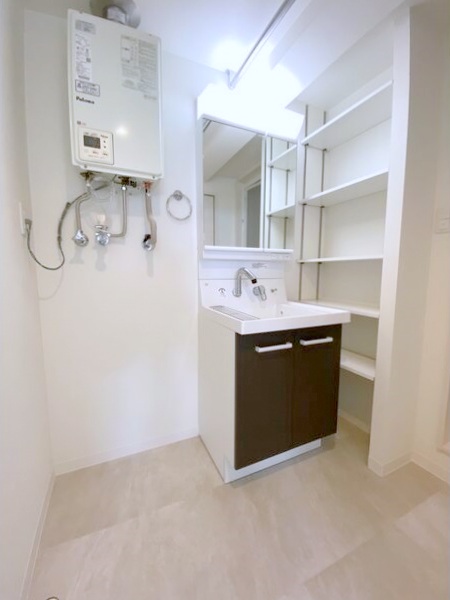 洗面設備　シャンプードレッサー完備しています♪