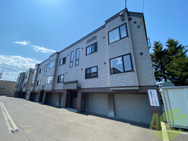 建物外観　札幌市北区新琴似八条「グランメールＢ」