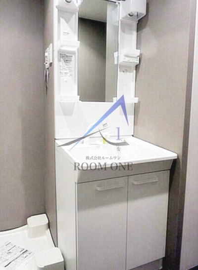 洗面設備　洗面台です。