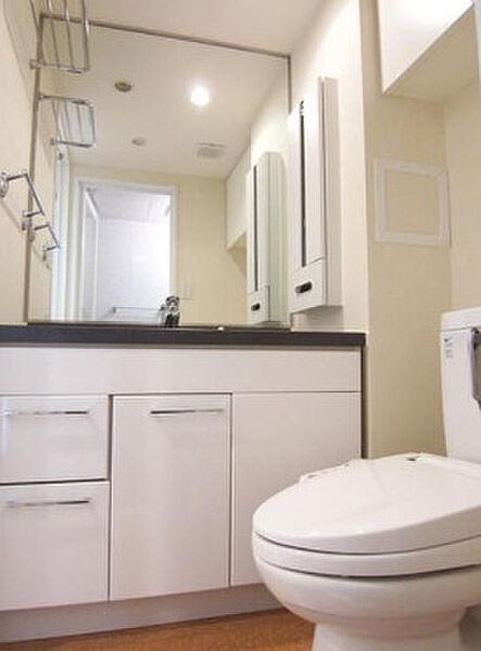 洗面設備　写真は同タイプ住居です。