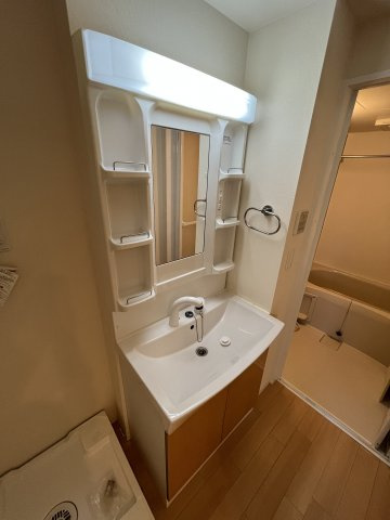 洗面設備　洗面所内に洗濯機置場あり☆