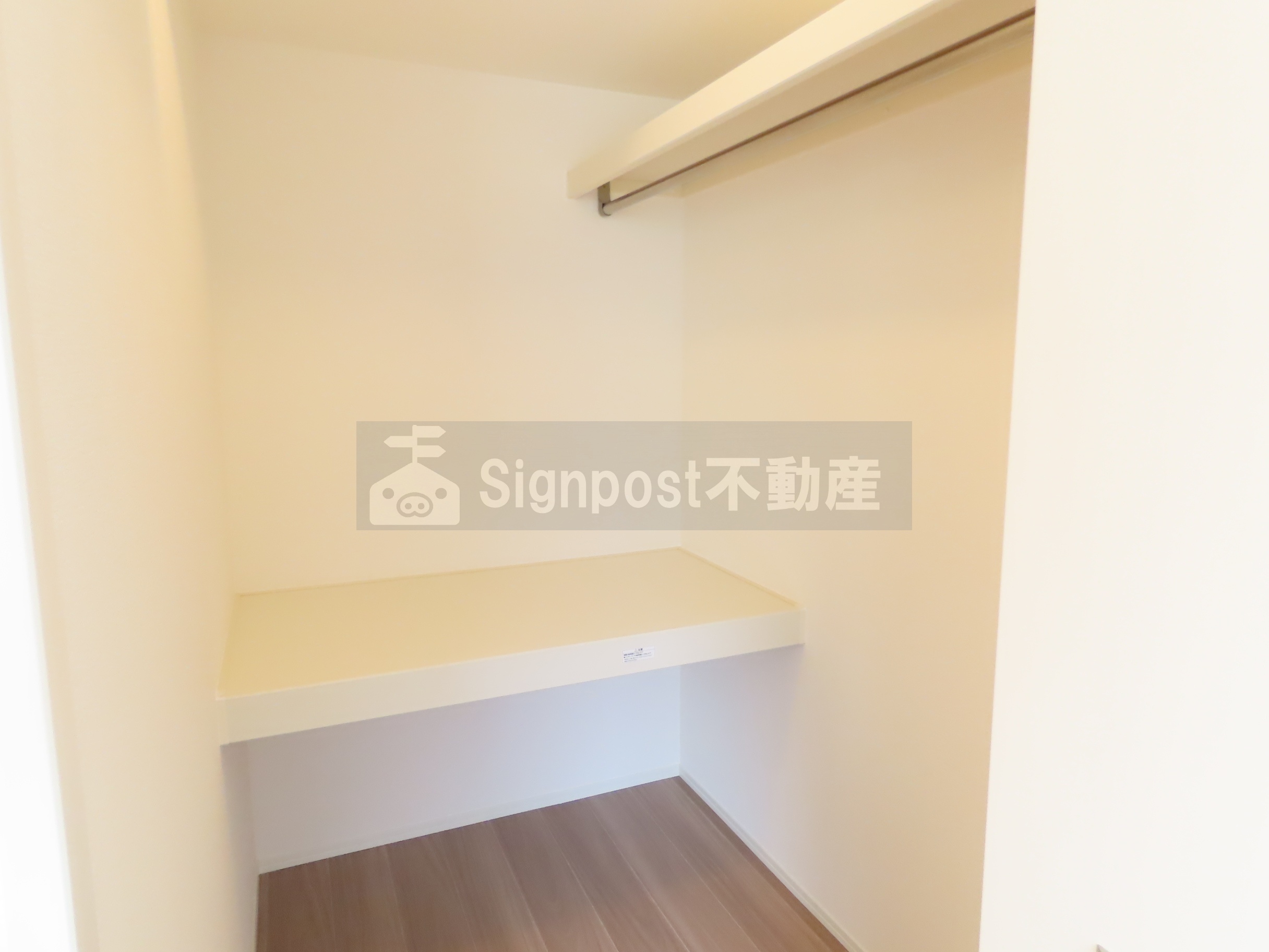 収納　ウォークインクローゼット