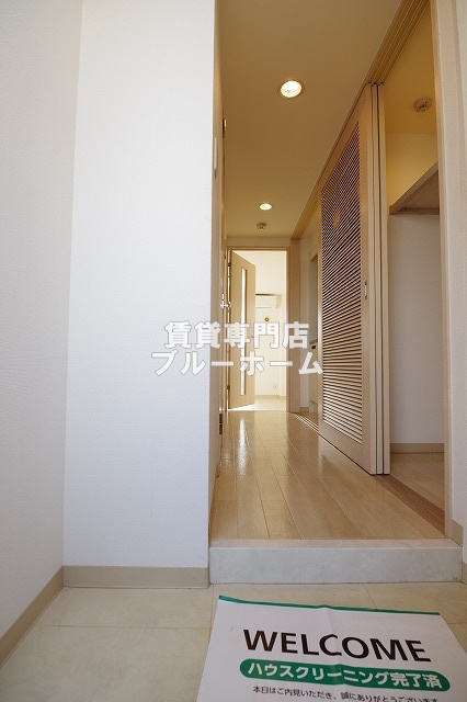 玄関　奥行きのある玄関！