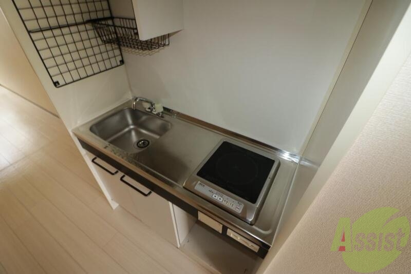 キッチン　自炊のしやすいキッチンです。