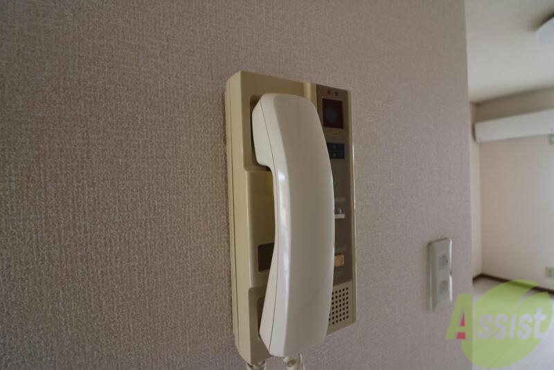 セキュリティ　インターフォンがあり、安心です。