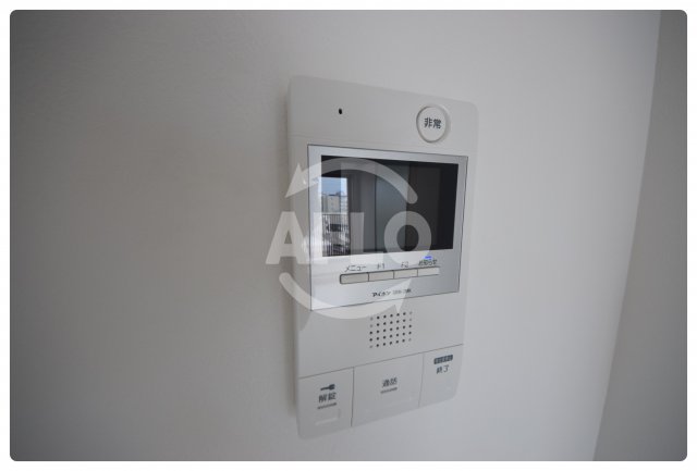 セキュリティ　ヴィラ・セレーノ玉造本町　TVモニター付きインターホン