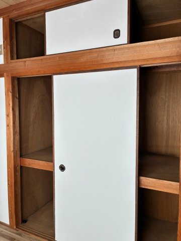 収納　ゆとりの収納スペース。