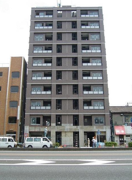 建物外観　駅近2分のオートロック付マンション