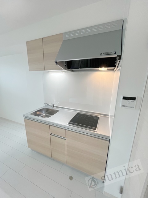 キッチン　２口システムキッチンでお料理楽しく♪♪