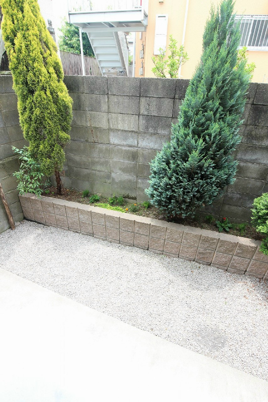 バルコニー　写真は1Ｆのお部屋のです。