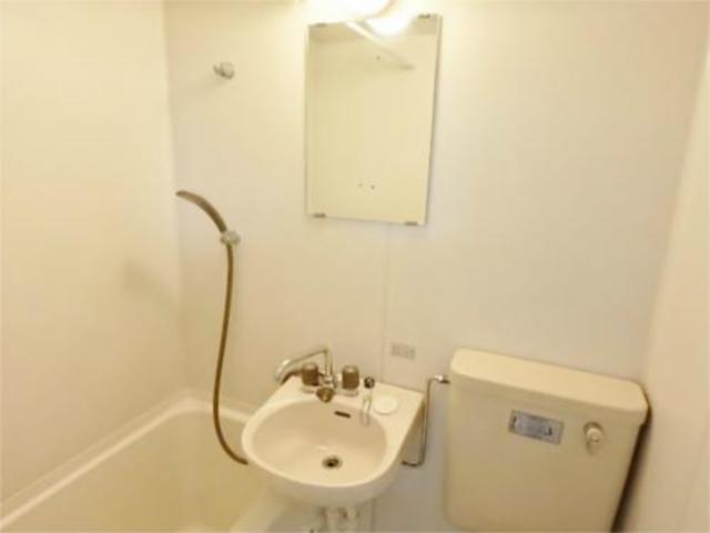 洗面設備　洗面台付