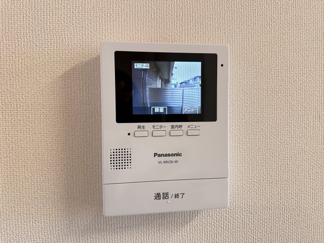セキュリティ　モニター付インターホン