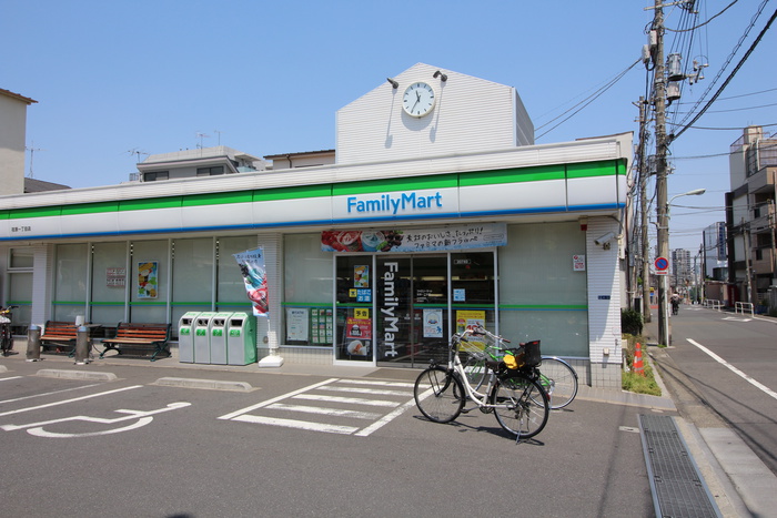 コンビニ　ファミリーマート荏原一丁目店（コンビニ）まで109m