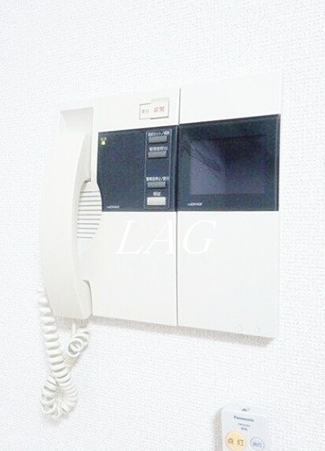 セキュリティ　モニター付インターホンです。