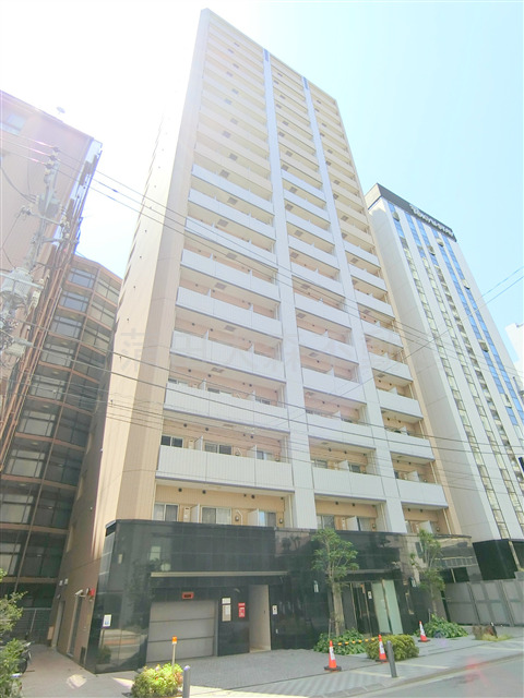 建物外観　2008年6月築　RC鉄筋コンクリート造地上20階建て1K