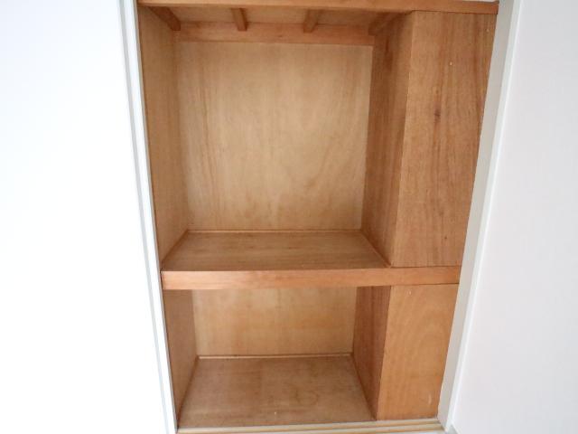 収納　ちょっとした収納スペースも充実しています