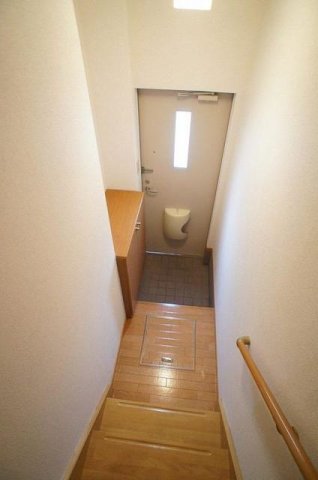 玄関　明るい玄関です