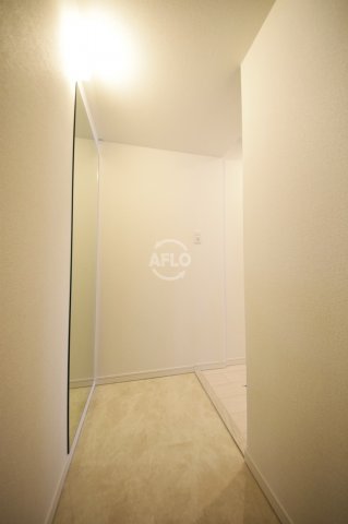 玄関　レオンコンフォート西天満　玄関スペース