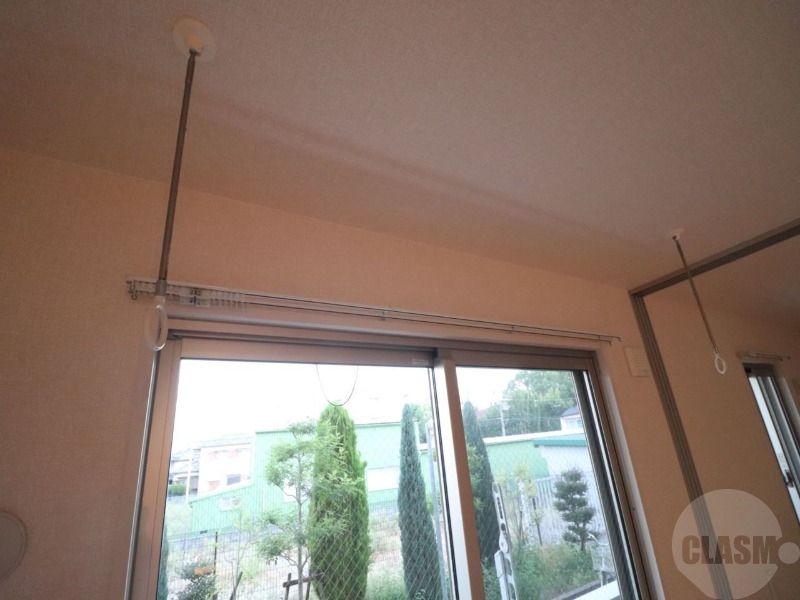 その他設備　室内物干し