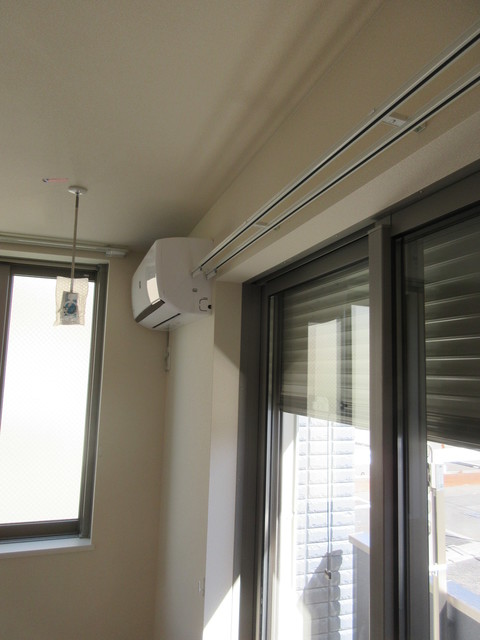 その他設備　★室内物干し・防犯シャッター★