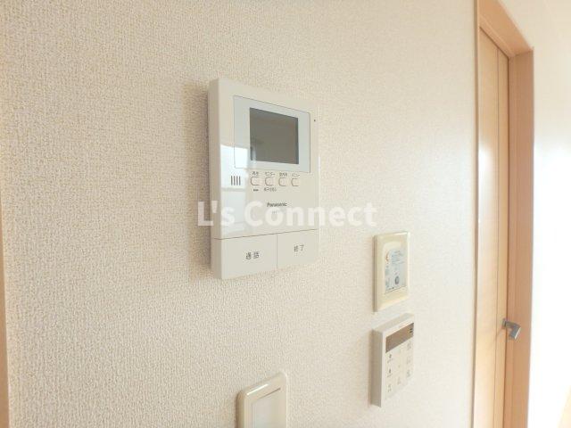 セキュリティ　突然の来客もＴＶモニターホンでしっかり確認。