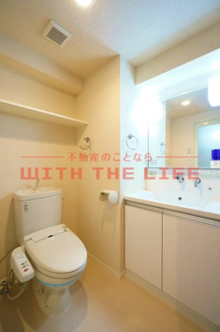 洗面設備　洗面所です