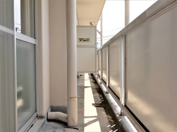 バルコニー　ビレッジハウスの同一物件・同一タイプの間取りの写真です