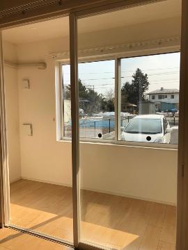 バルコニー　※同物件104号室