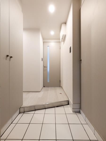 玄関　シンプルで使いやすい玄関です