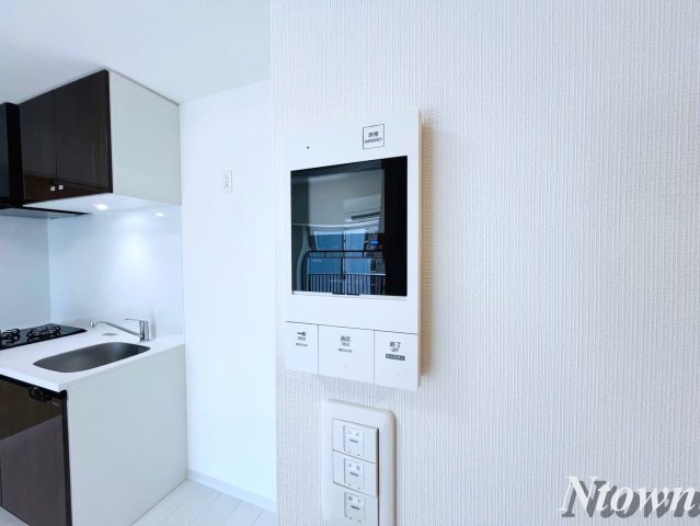 セキュリティ　モニター付きインターホンです。