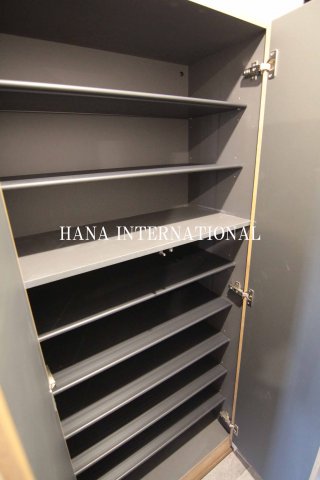 玄関　大容量の玄関収納