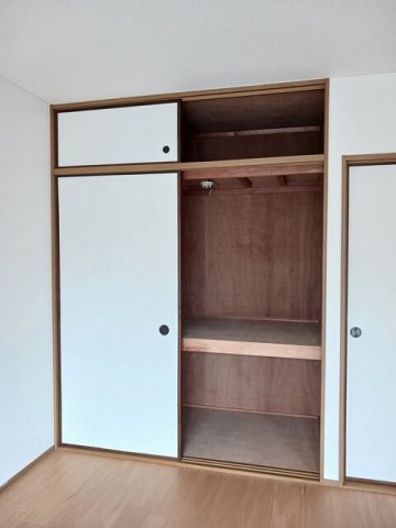 収納　たっぷりとした収納スペースです