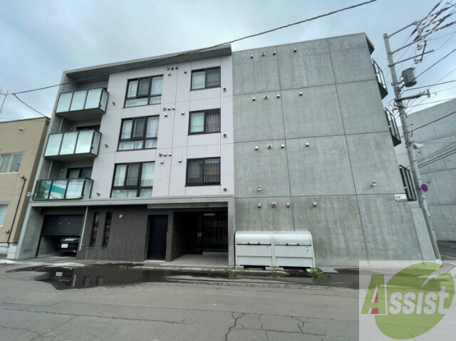 建物外観　札幌市北区麻生町「シエル麻生」