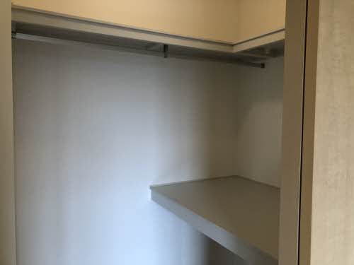 収納　大きなスペースがあり、収納には困りません