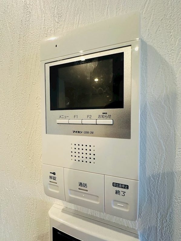 セキュリティ　モニターホンで来訪者をご確認いただけます！