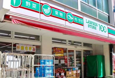 コンビニ　ローソンストア100浅草通り店（コンビニ）まで209m