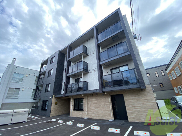 建物外観　札幌市豊平区月寒西１条「ＡＬＯＨＡ」