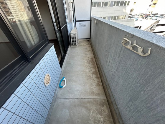 バルコニー　※別部屋の写真です