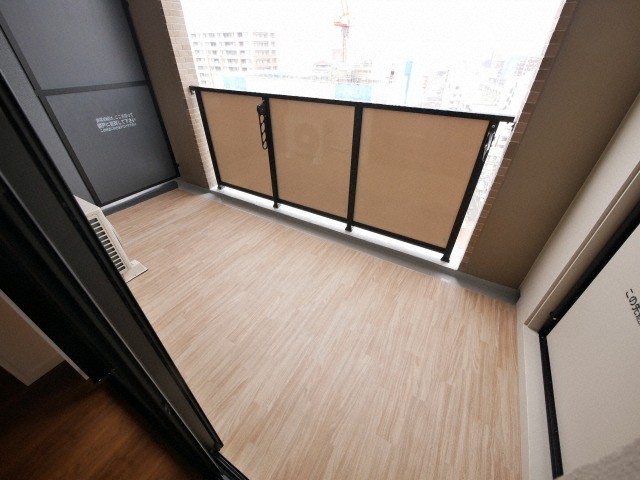 バルコニー　バルコニーがあります