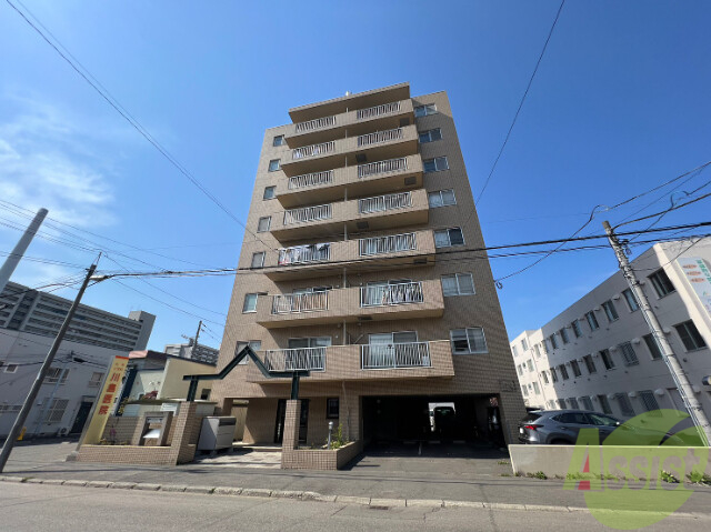 建物外観　札幌市東区北十一条東「フィラコート北１１条」