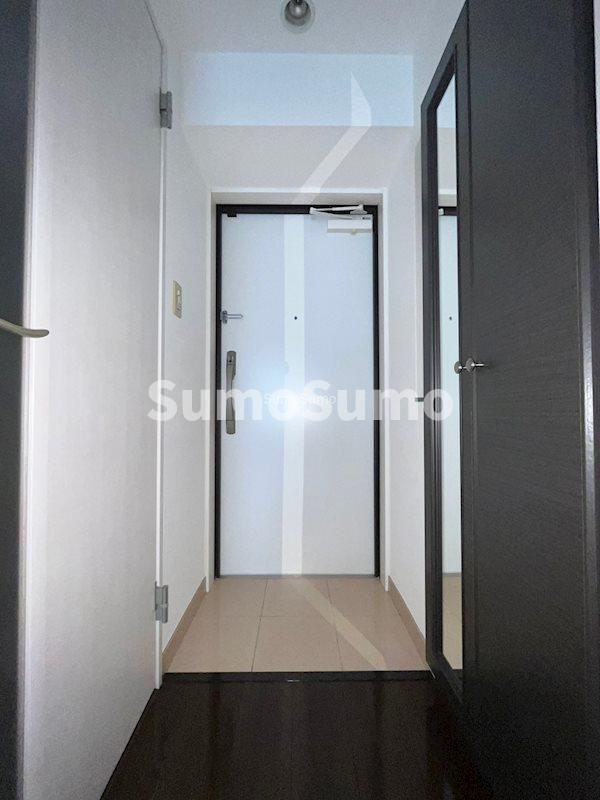 玄関　収納もある玄関です