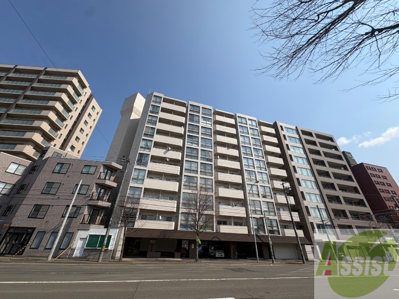 建物外観　札幌市中央区北６条「ノースビラ円山」