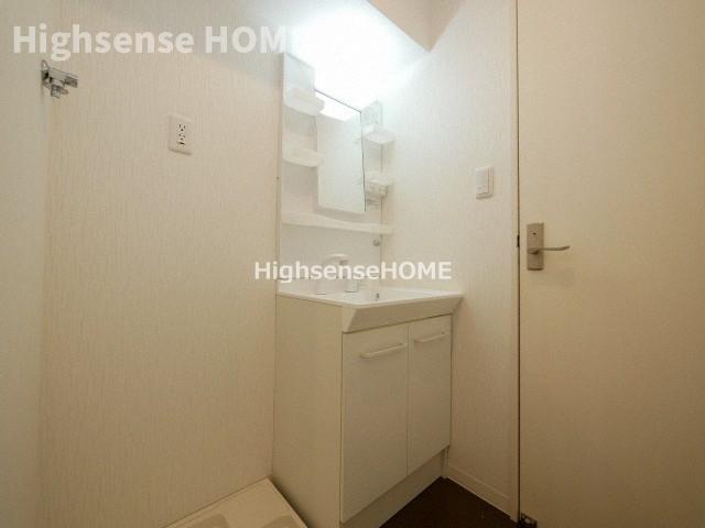 洗面設備　洗面所です
