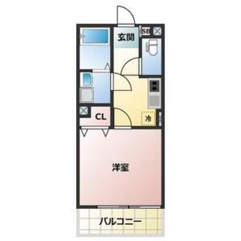 ALEGRIA泉佐野鶴原Southの間取り