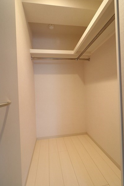 収納　ウォークインクローゼット