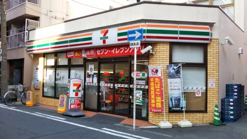 コンビニ　セブンイレブン 大阪中崎町店（コンビニ）まで150m