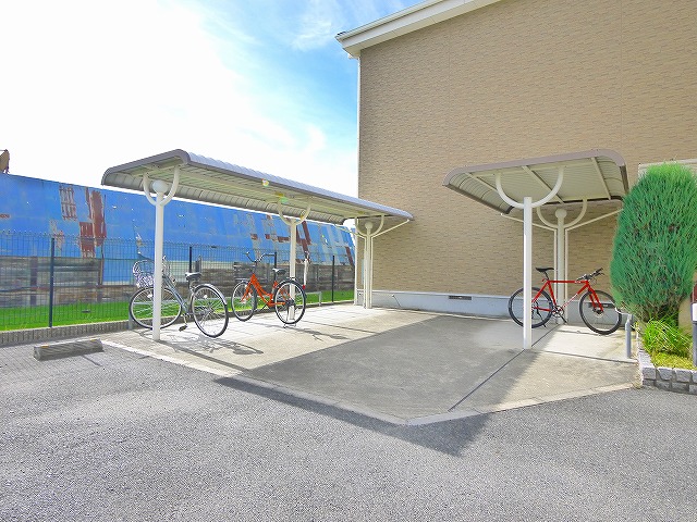 その他共有部分　自転車置き場が広いです