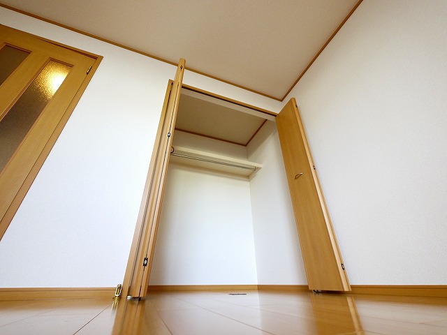 収納　たっぷりとした収納スペースです