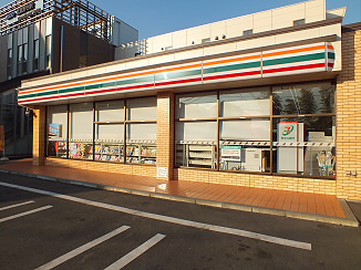 コンビニ　セブンイレブン 武蔵野台駅南口店（コンビニ）まで454m